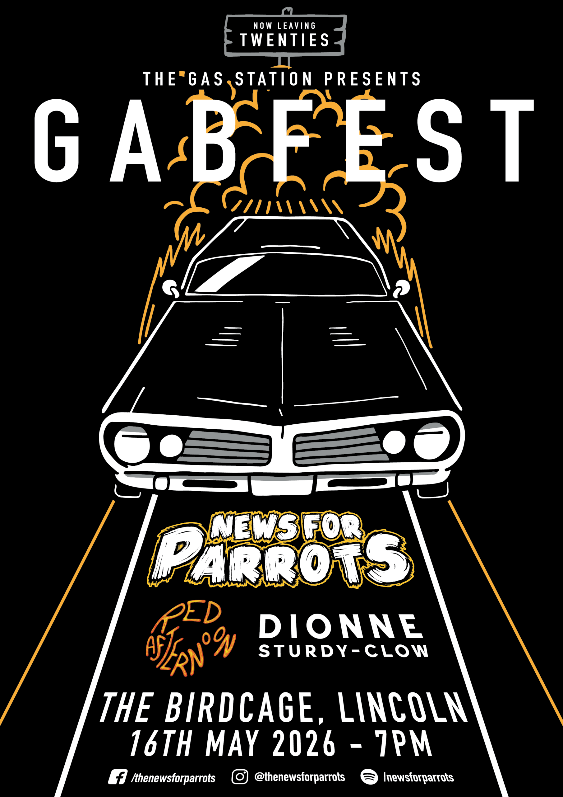 The Gas Station Presents - Gabfest, with News for Parrots